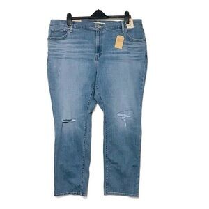 NWT Levi’s 724 High Rise Slim Straight Jeans Women’s Plus Size 22W 22 3X